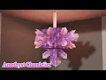 Minecraft Amethyst Chandelier Tutorial