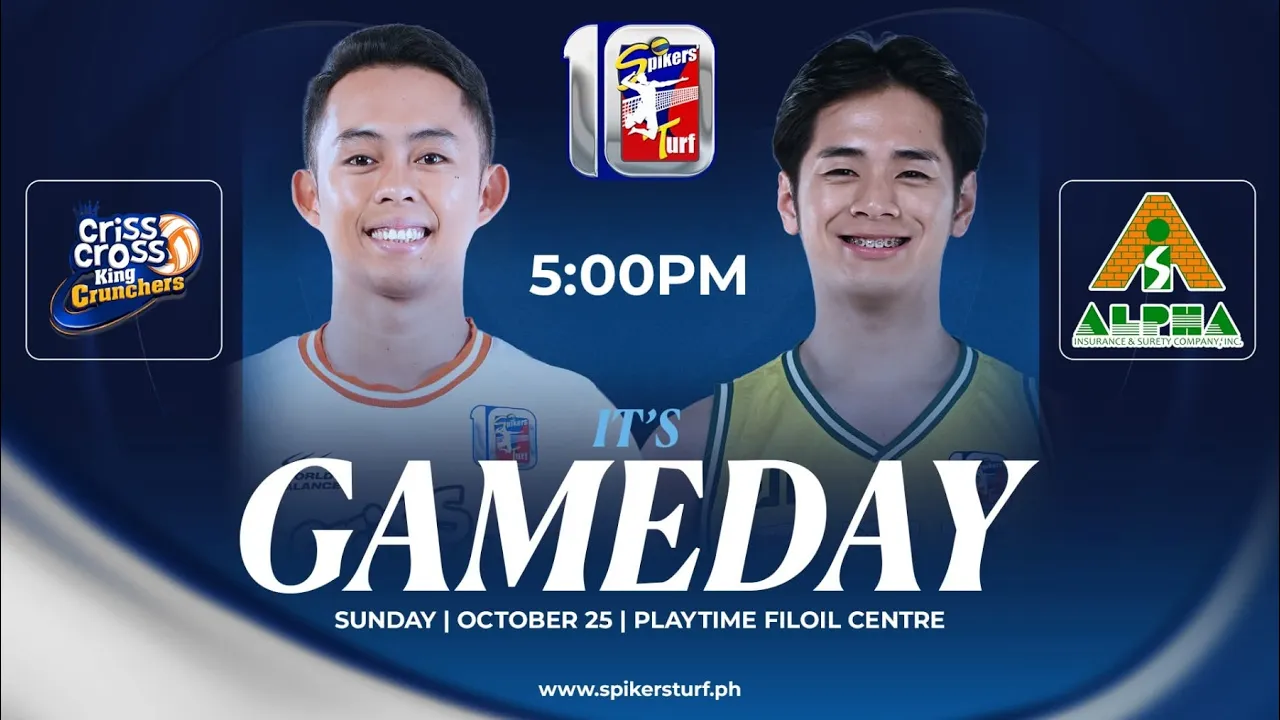 CRISS CROSS KING CRUNCHERS VS ALPHA INSURANCE PROTECTORS | 2026 SPIKERS TURF INVITATIONAL CONFERENCE