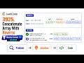 Concatenate Array With Reverse Leetcode weekly contest 501