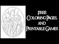 Free Coloring Pages and Printable Digital Downloads Word Searches Coloring Book Samples