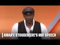 Amar e Stoudemire gets inducted into the Basketball Hall of Fame NBA on ESPN