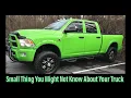 Ram 10 Things You Might Not Know Your Truck Does or Has