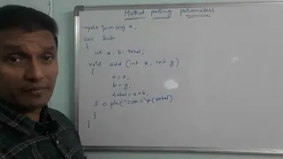 Method Passing Parameters in Java Java Method Passing Parameters Java Programming in Telugu