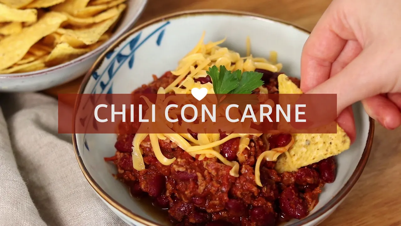 Homemade Chili Recipe - Laura Vitale - Laura in the Kitchen Episode 217