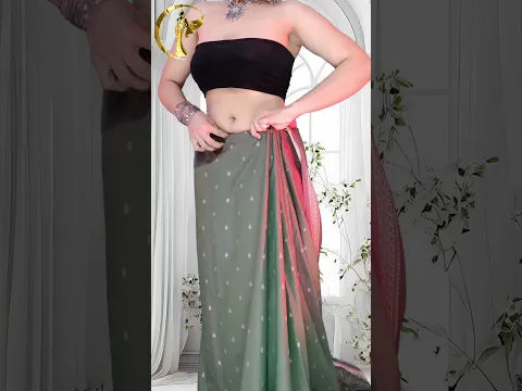 How to wear kunbi style sari