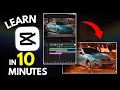 Learn CapCut in 10 Minutes Easy editing tutorial for Beginners