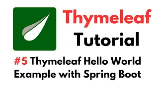 Thymeleaf Tutorial Thymeleaf Hello World Example with Spring Boot