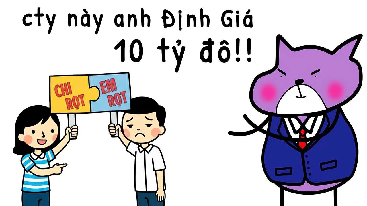 Giải thích toàn bộ về định giá doanh nghiệp trong 13 phút, bằng hoạt hình