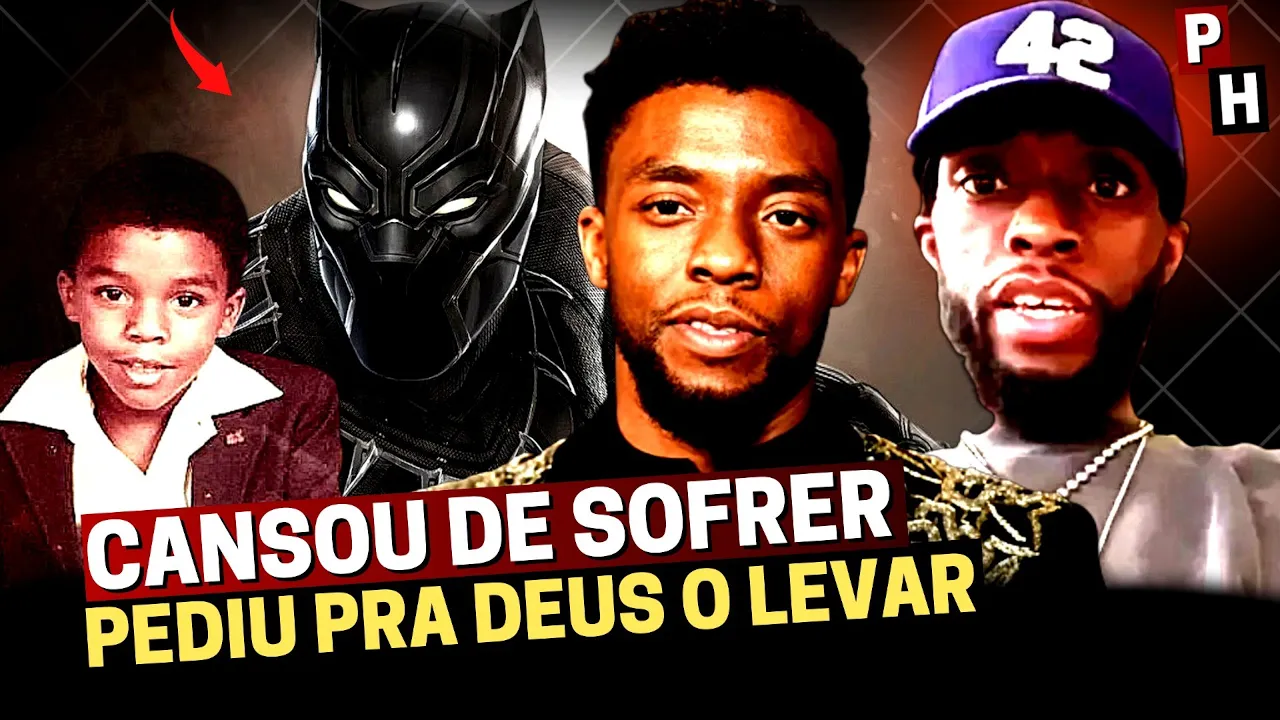 Assim Foi A Vida De Chadwick Boseman | O Pantera Negra