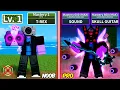 Download Lagu Level 1 to Max Level as Speaker Bacon using only Music Power | Fully Cyborg V4 with Zero Robux \u0026 F2P