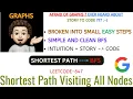 Shortest Path Visiting All Nodes Clean Simple Intuitive BFS GOOGLE Leetcode-847
