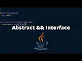 Difference between Abstract Class and Interface in Java