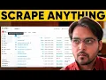 How To Web Scrape ANYTHING without coding