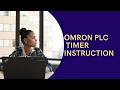 omron plc timer instruction hindi and english and gujarati