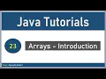 Java Tutorials Arrays Introduction