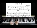 Dmitri Shostakovich - Waltz No 2 from Suite for Variety Orchestra Piano with Sheet