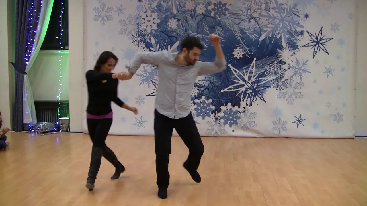 Ben Morris & Patty Vo - Swing & Snow 2018 Pro Show Demo
