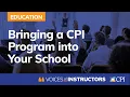 Bringing a CPI Program into Your School