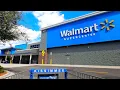 Shopping at Walmart Supercenter on Old Lake Wilson Road in Kissimmee Florida - Store 5214