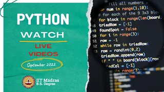Python - Live Coding 1