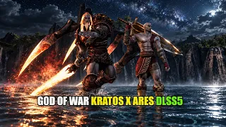 Testei  DLSS5 - Kratos x Ares GOD OF WAR - FINAL BOSS FIGHT