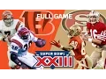 Super Bowl XXIII Montana Rice s Legendary Performance Bengals vs 49ers NFL Full Game