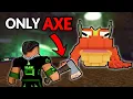 Download Lagu I Defeated The NEW Frog Boss Using ONLY an AXE (99 Nights in The Forest)