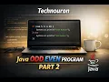 Java Program to Check Odd or Even 5 Different Methods Explained Part 2