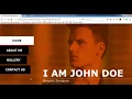 How to make Responsive Portfolio Website HTML and CSS Part-4