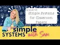 Simple Systems for Organizing Classroom Papers