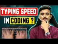 Does Typing Speed Matter for Coding