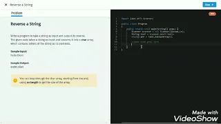 Reverse a string java projects java khushi ozha