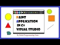 Paint Application in C Visual Studio By Rohit Programming Zone