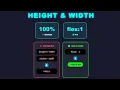 CSS Flexbox Height Width Not Working 1 Minute Fix