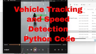 vehicle detection counting and speed detection using Python Python vehicle and speed detection