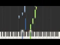 John Williams Sophie's Theme from The BFG [Piano Tutorial] Synthesia
