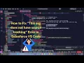 How to Fix This org does not have source tracking Error in Salesforce VS Code