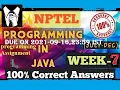 programming in java-Nptel week 7 Programming assignment 1 nptel NPTEL JAVA SOLUTION July 2021