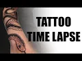 TIME LAPSE TATTOO Snake Neotraditional Tattoo