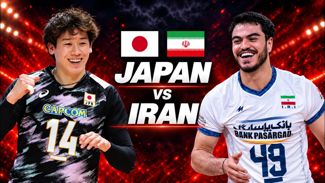 Japan vs Iran Epic Volleyball Battle Highlights