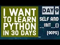 Day 9 - I Learnt about self and