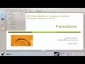 Python for Engineers Functions Screencast