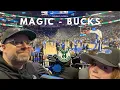 Orlando Magic vs Milwaukee Bucks game vlog 2026 Kia Center Orlando FL
