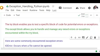 Lecture 24 Exception Handling In Python Hindi
