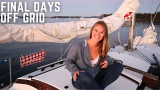 Final Days Sailing Off Grid