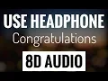 Post Malone - Congratulations ft Quavo 8D