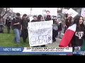 250 students walk out of North Medford High School in protest of ICE