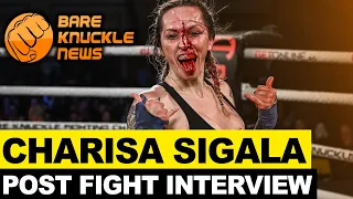 Charisa BKFC SweetHeart Sigala Fight Ended In A Draw BKFC Fight Night NY 2 Bare Knuckle News