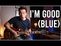 Download Lagu I'M GOOD (BLUE) - David Guetta, Bebe Rexha | Sebastian Lindqvist Guitar Cover (ROCK VERSION)