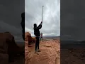 Download Lagu CRAZY Selfie Stick shot through Arch 🏜️ with the #insta360 #droneshots #fpvdrone #shorts